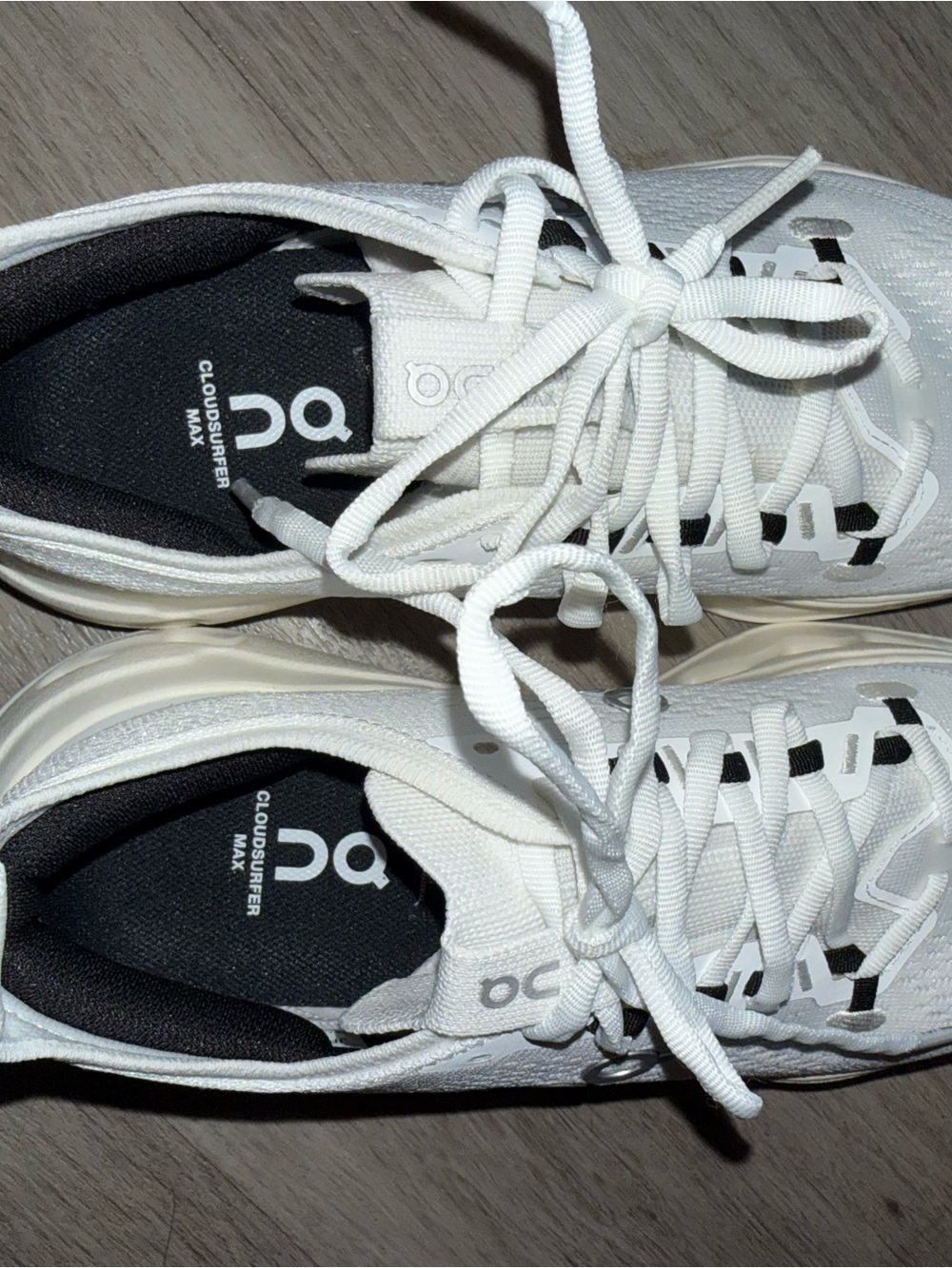 On Cloudsurfer Max White Running Sneakers - Picture 4 of 4